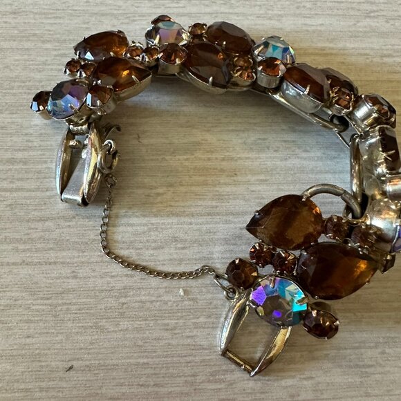 Delizza and Elster, Juliana Line, 5 link bracelet with Topaz and Romance Stones - Picture 2 of 6